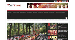 Desktop Screenshot of okey-wedding.com